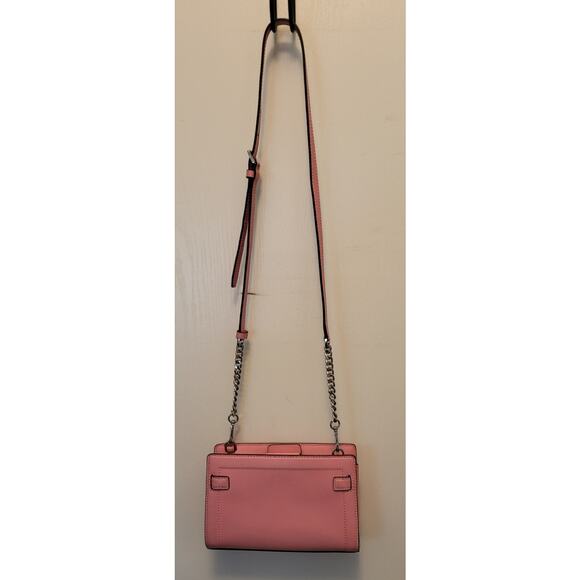 Michael Kors Rayne Small Crossbody Leather Classic Pink - Picture 2 of 16